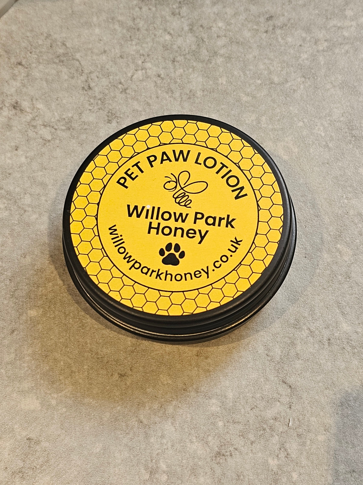 Willow Park Honey beeswax pet paw balm 30g