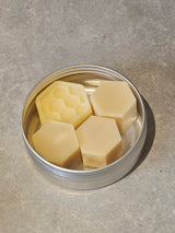 Luxury Beeswax Melts in Lime Basil & Mandarin