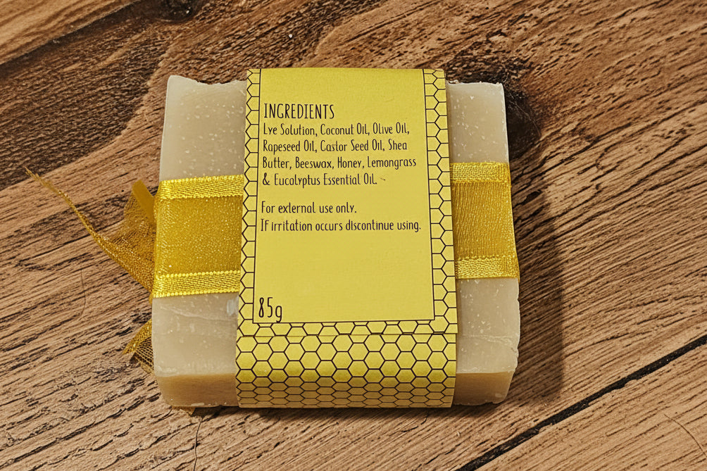 Honey Soap Lemongrass & Eucalyptus