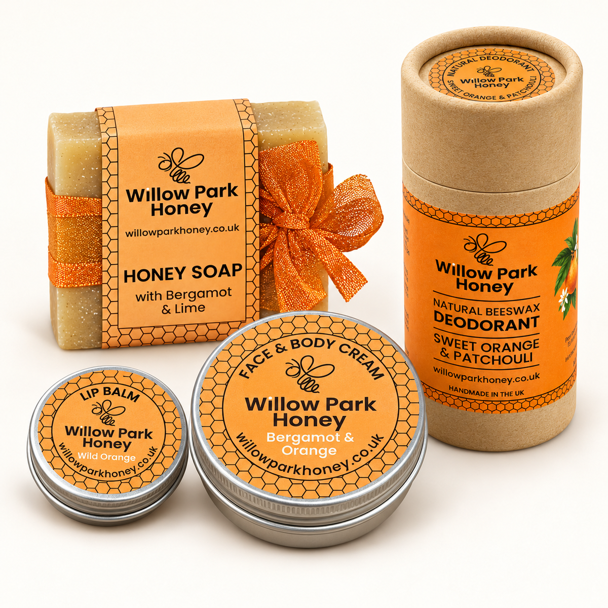 Orange Citrus Care Bundle – 4 Pieces with all four included products