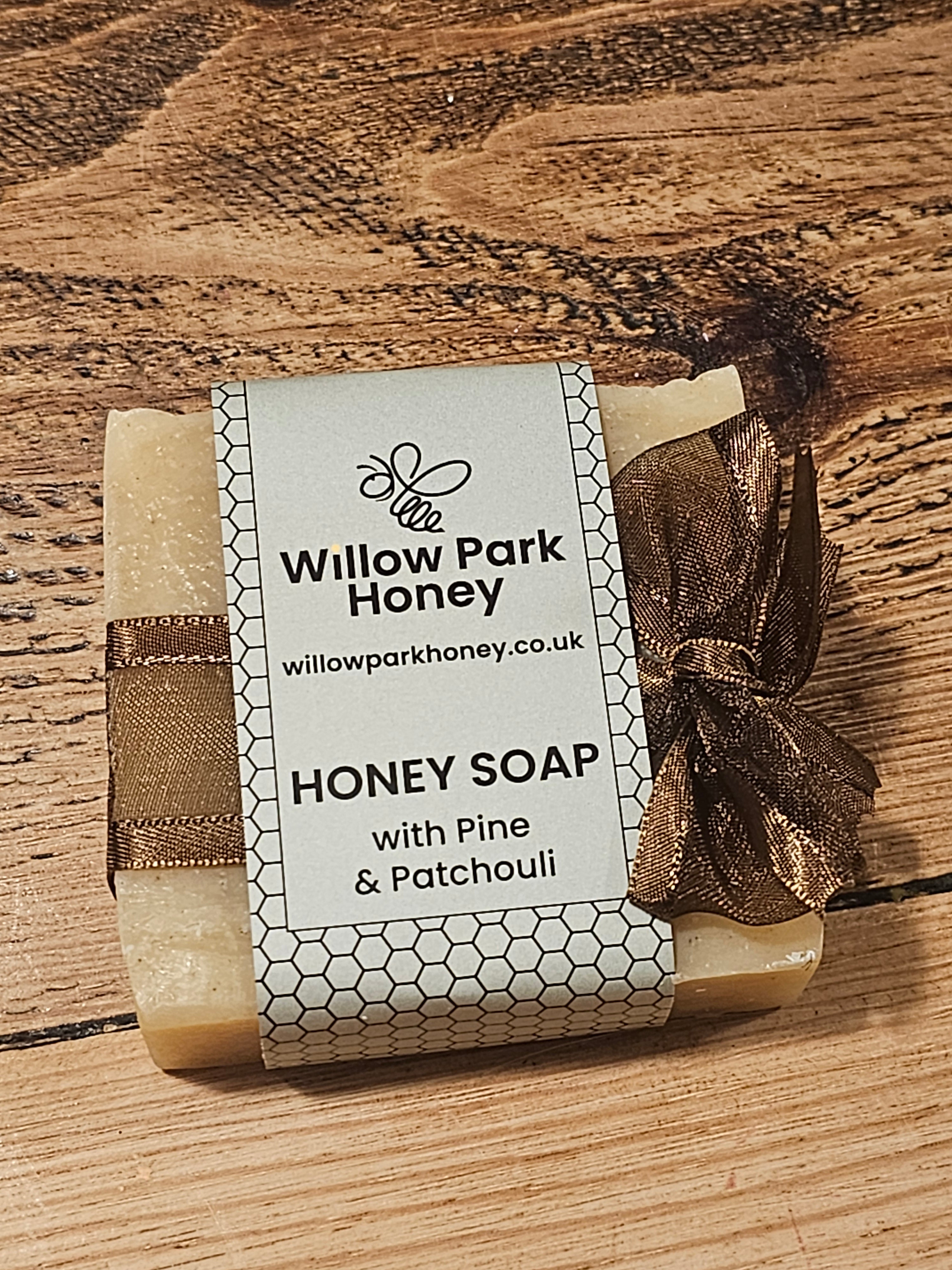 Honey Soap with Pine & Patchouli