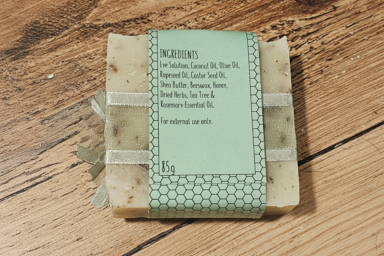 Honey Soap with Tea Tree & Rosemary