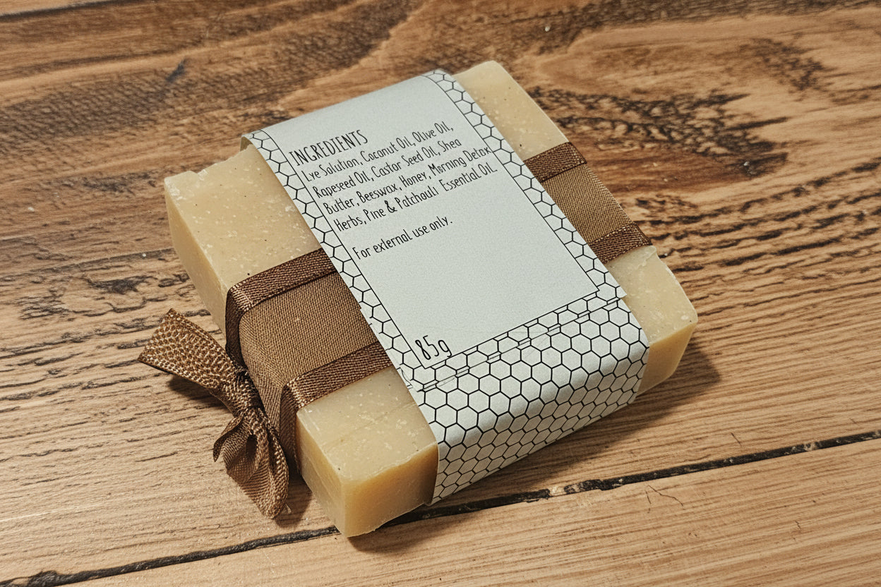 Honey Soap with Pine & Patchouli